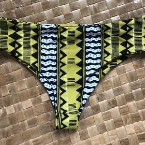 Fused tribal print Manini bottoms